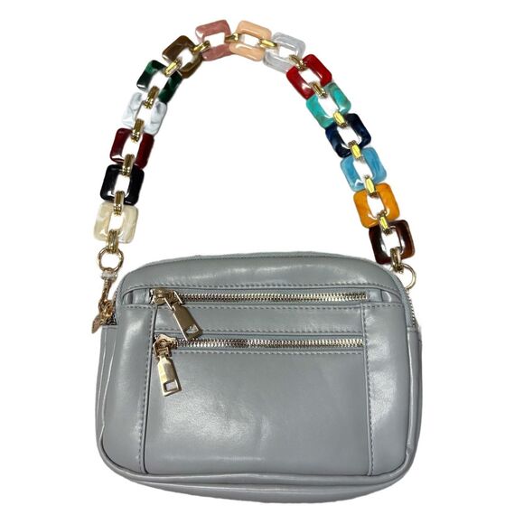 Boho Crossbody faux leather bag - Picture 1 of 8